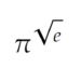 Prove there exists an irrational number raised to the power of an irrational number that is rational